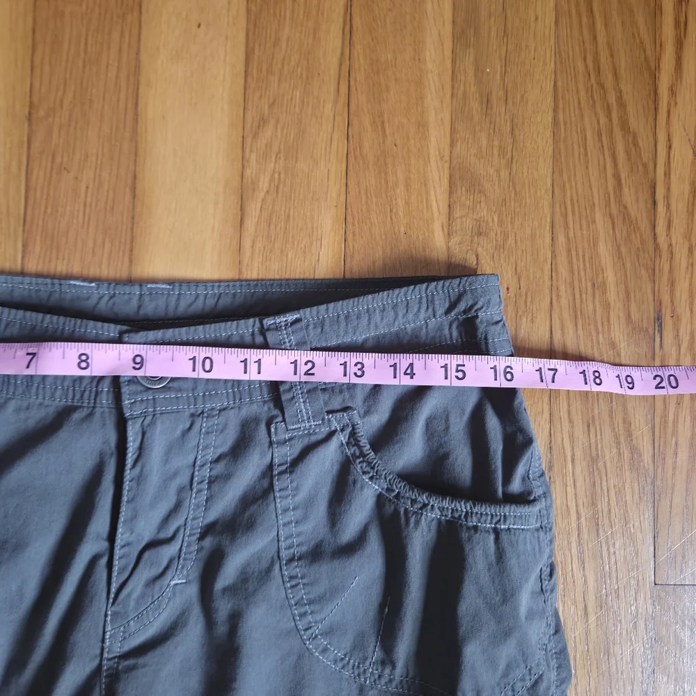 Kuhl Convertible Roll Up Pants Gray Size 8 - Picture 12 of 14